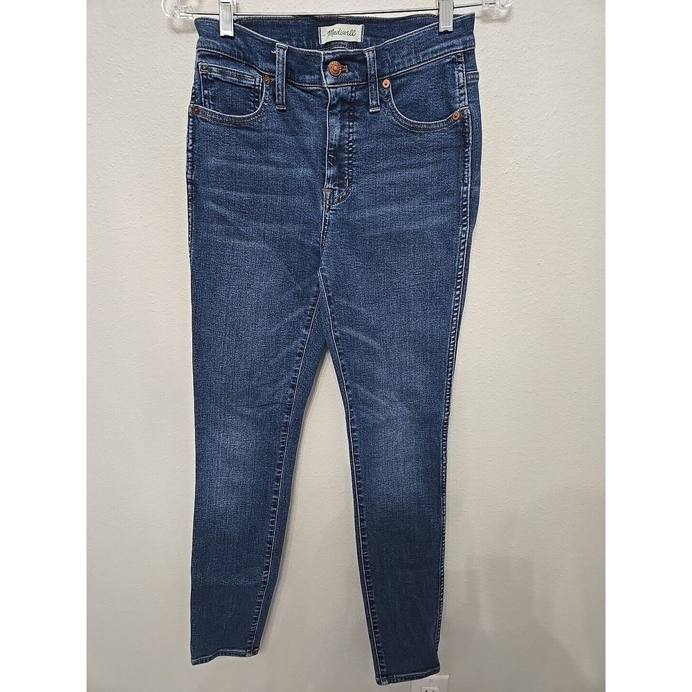 Madewell 10" High Rise Skinny Denim